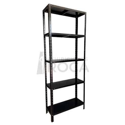 Estantería Negra 213 × 82 × 31 cm
