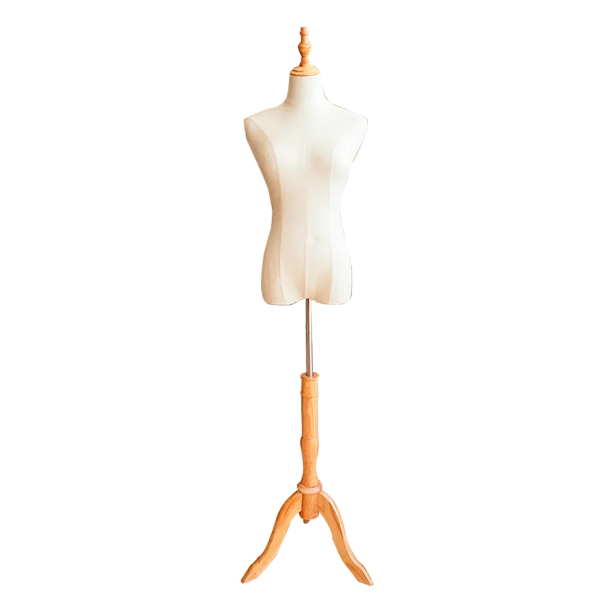 Dorso Dama Tela Base de Madera