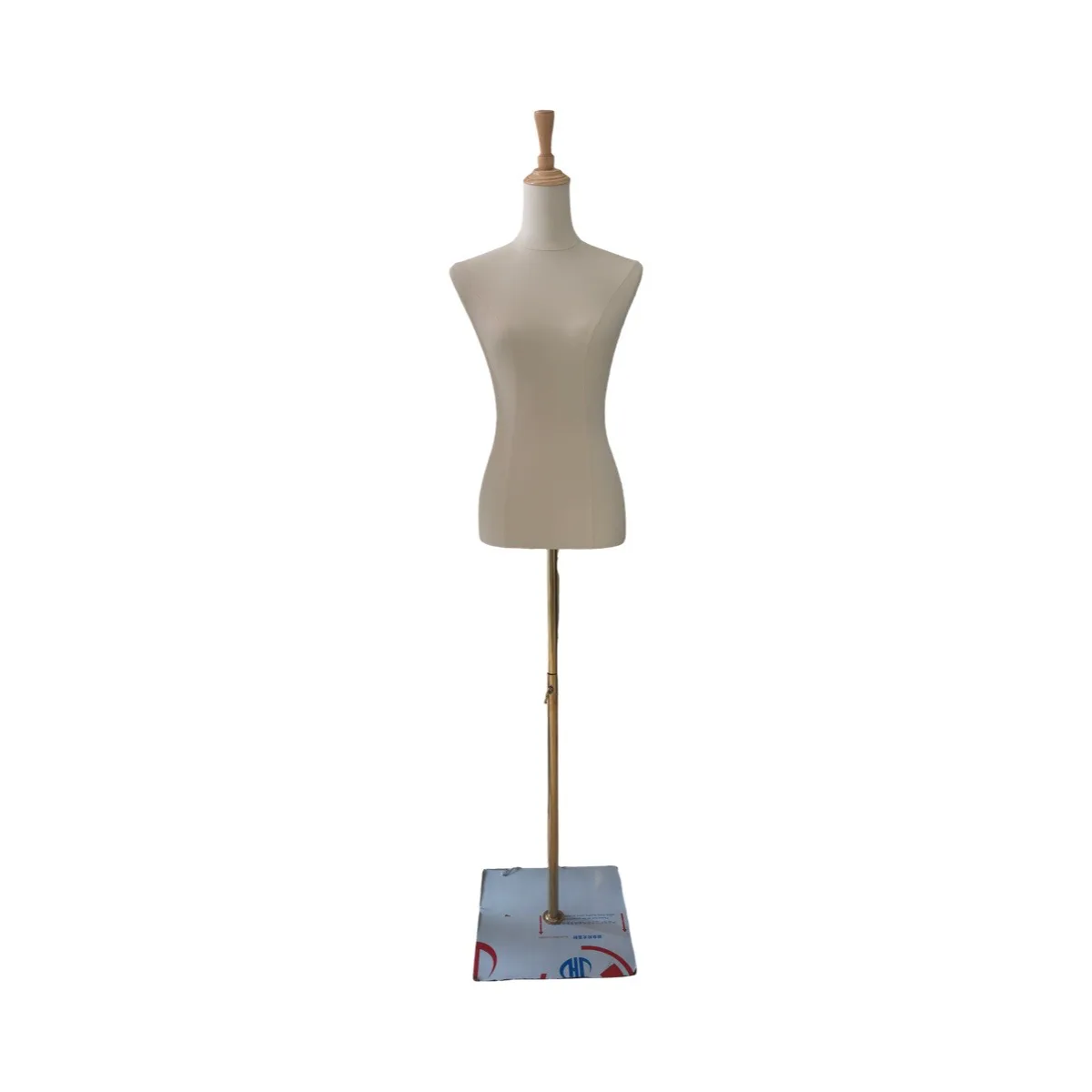 Dorso Dama Tela con Base de Metal