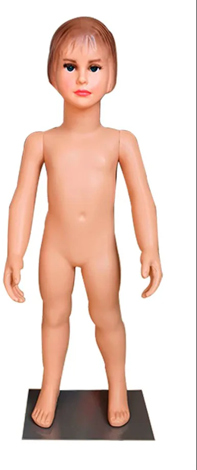 Maniquí Niña 3 Años Base de Metal