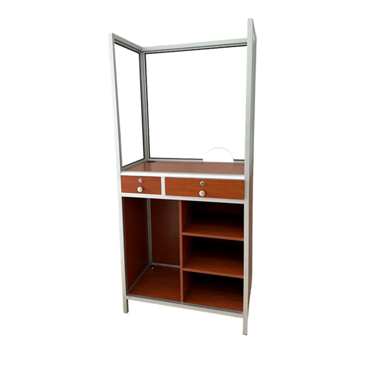 Mueble de Cobro con Vidrio 100 × 45 × 175 cm
