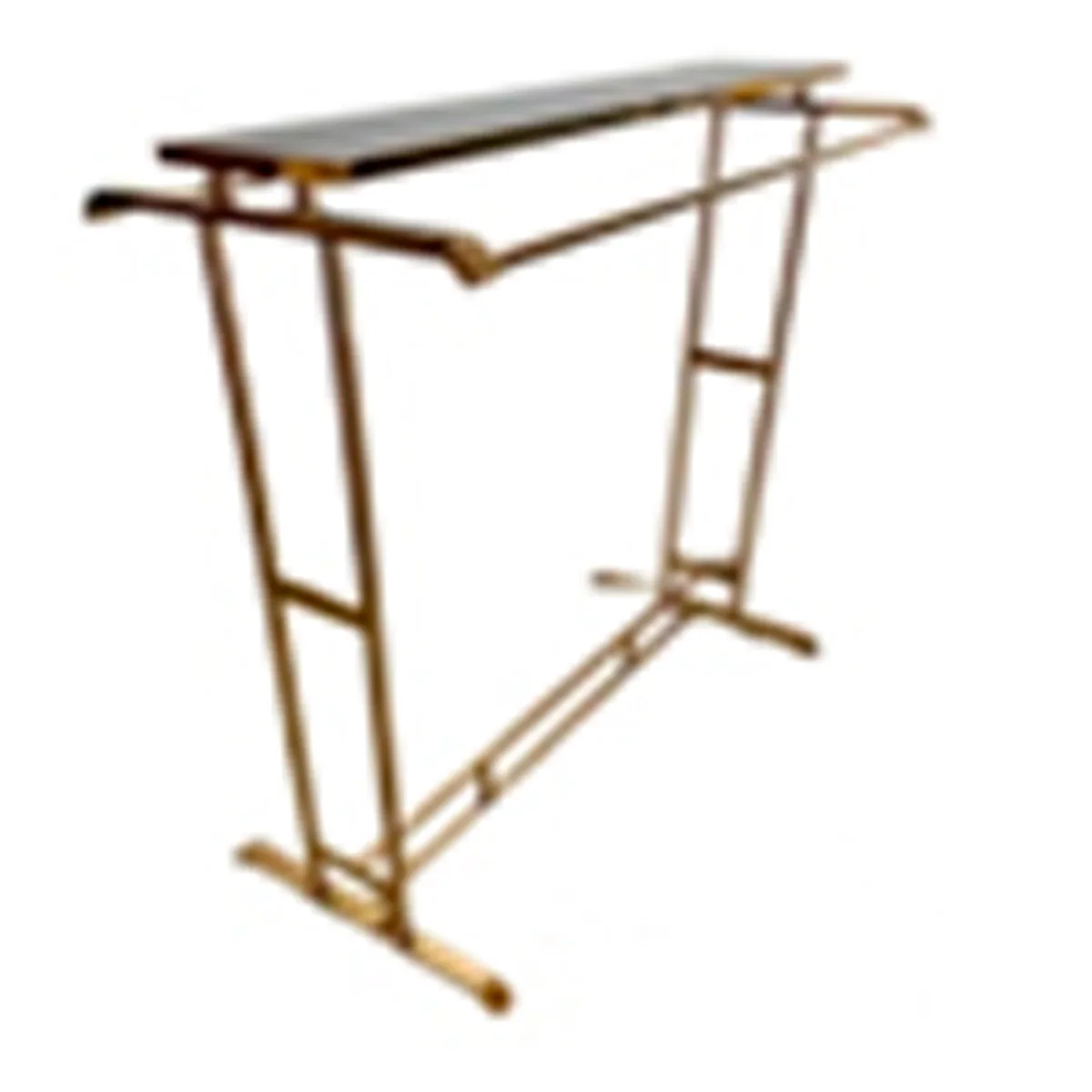 Rack con Barra Dorado