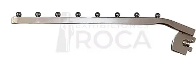 Cascada de 8 Bolas para Riel 1/2 Cromo