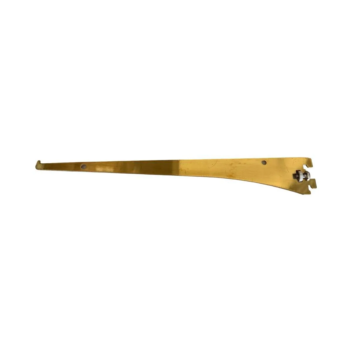 Escuadra 8" Dorada para Riel 1/2