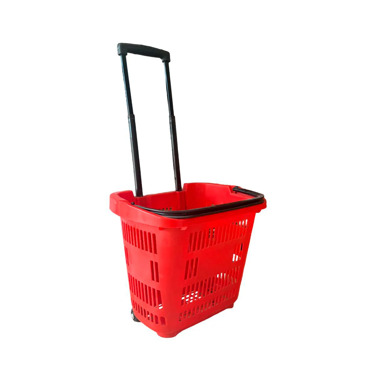 Canasta con Rodos Roja