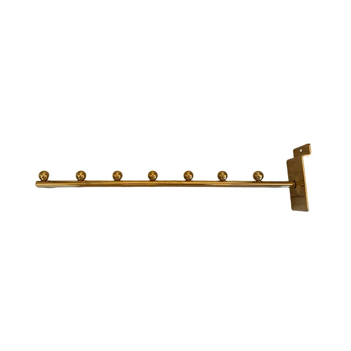 Brazo Recto Eco de 7 Bolas Dorado para Tabla